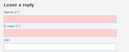 Use colour to emphasise areas